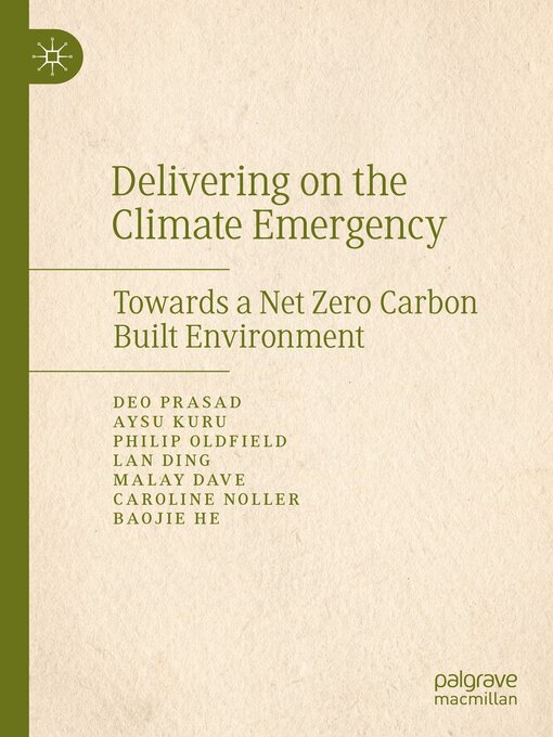 Title details for Delivering on the Climate Emergency by Deo Prasad - Available